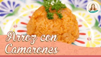 locrio de camarones al estilo de la region este